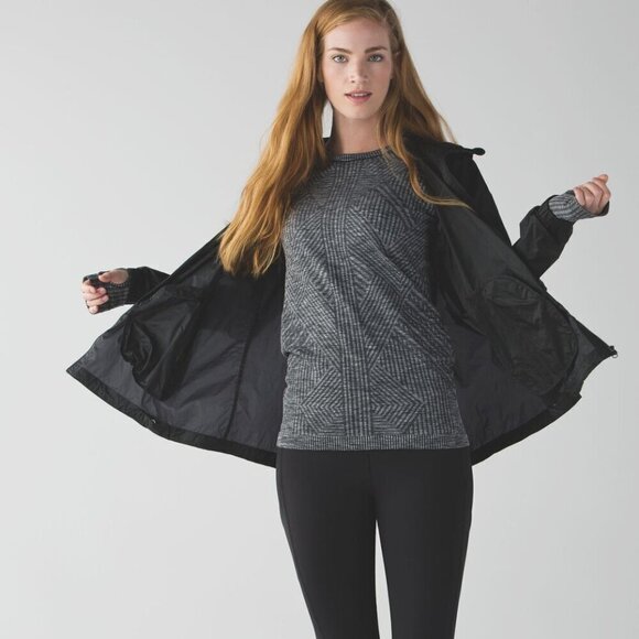 NWT Lululemon Rest Less Pullover (First Release) Heathered Black Size 4 - Picture 3 of 14